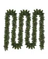 Puleo 50' X 10" Artificial Spruce Christmas Garland In Green
