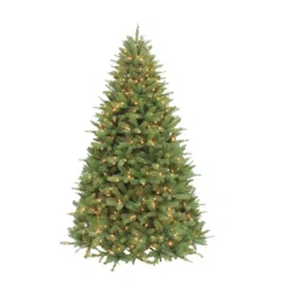 Puleo International 6.5 Ft. Pre-lit Davidson Fir Premier Artificial Christmas Tree 550 Ul Listed Clear Lig In Green