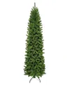 Puleo 7' Artificial Washington Fir Pencil Tree In Green