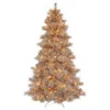 Puleo 7.5-ft. Essex Fir Tree With 500 Clear Lights & Stand In Brown