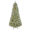 Puleo 7.5-ft. Windsor Spruce Tree With 500 Clear Lights & Stand In Green