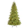 Puleo 7.5' Pre-lit Middlebury Spruce Artificial Christmas Tree In Green