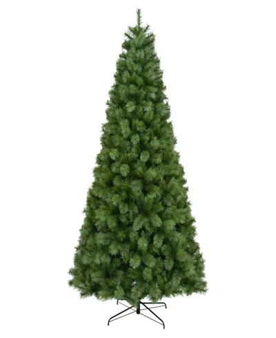 Puleo 9' Artificial Wyoming Pine Christmas Tree In Green