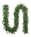 Puleo 9' X 10" Artificial Christmas Garland In Green