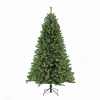 Puleo 9ft Pre-lit Nebraska Fir Artificial Christmas Tree In Green