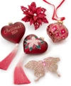Puleo Holiday Lane Burgundy Blush Collection Created For Macys In Green