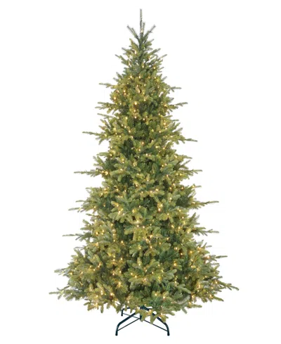 Puleo International 7.5" Pre-lit Artificial Norwood Fir Tree In Green