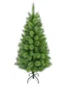 Puleo International Puleo 4.5' Artificial Wyoming Pine Christmas Tree In Green