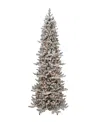 Puleo Pre-lit Artificial Tree 7.5 Ft In Green