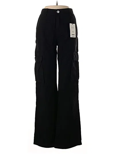 Pull & Bear Cargo Pants In Black