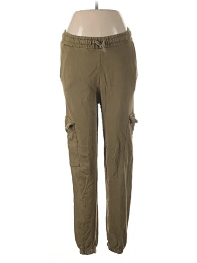 Pre-owned Pull & Bear Cargo Pants In Green