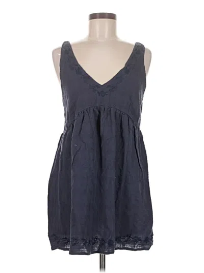 Pre-owned Pull & Bear Casual Dress In Gray
