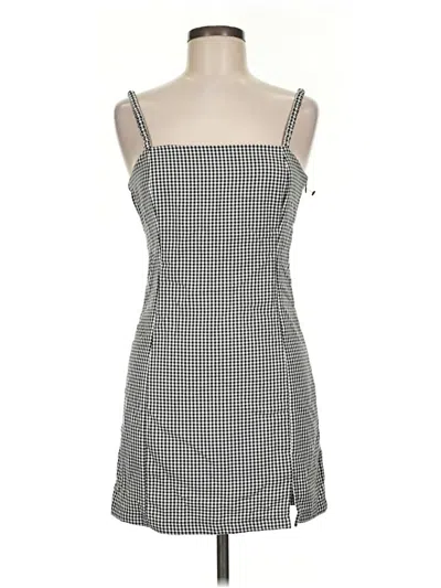 Pre-owned Pull & Bear Casual Dress In Gray