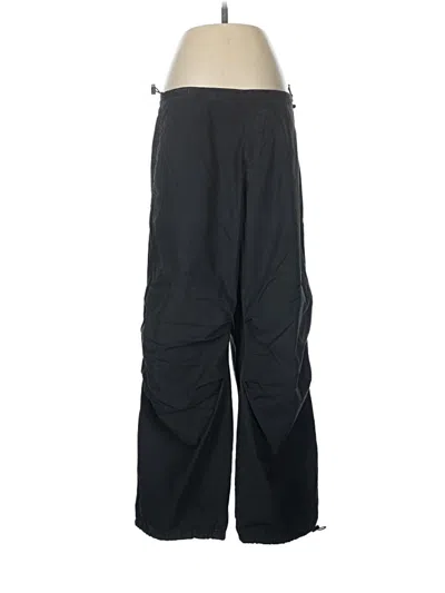 Pre-owned Pull & Bear Casual Pants In Black