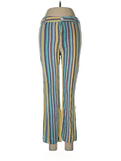Pre-owned Pull & Bear Casual Pants In Blue
