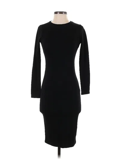 Pre-owned Pull & Bear Cocktail Dress In Black