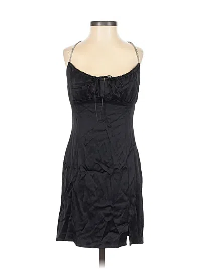 Pre-owned Pull & Bear Cocktail Dress In Black