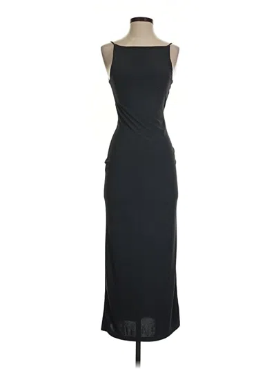 Pre-owned Pull & Bear Cocktail Dress In Black