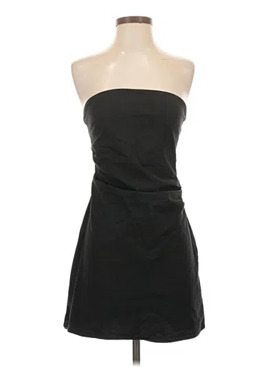 Pre-owned Pull & Bear Cocktail Dress In Black