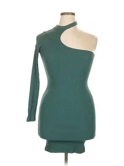 Pre-owned Pull & Bear Cocktail Dress In Blue