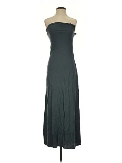 Pre-owned Pull & Bear Cocktail Dress In Gray