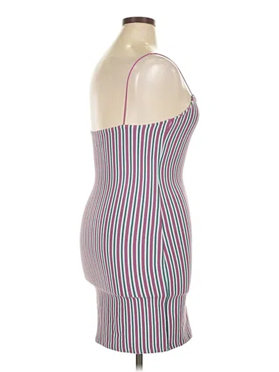 Pre-owned Pull & Bear Cocktail Dress In White