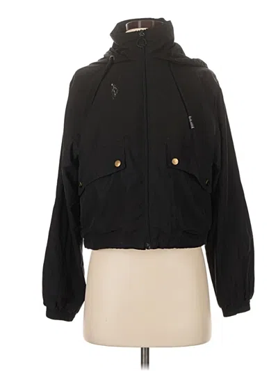 Pre-owned Pull & Bear Jacket In Black