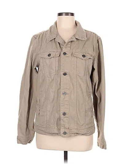 Pre-owned Pull & Bear Jacket In Tan