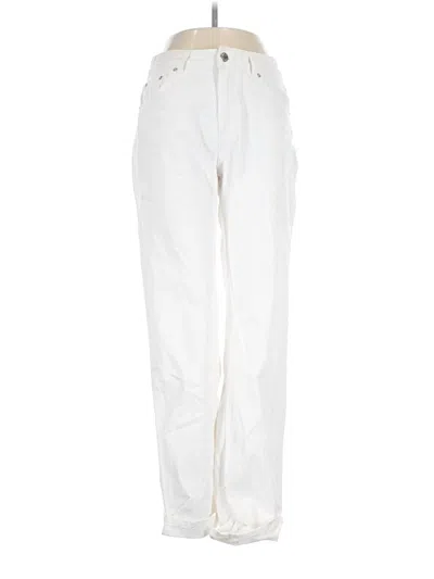 Pre-owned Pull & Bear Jeans In Ivory