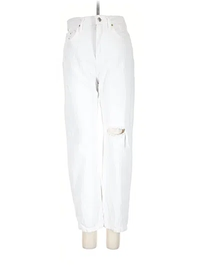 Pre-owned Pull & Bear Jeans In White