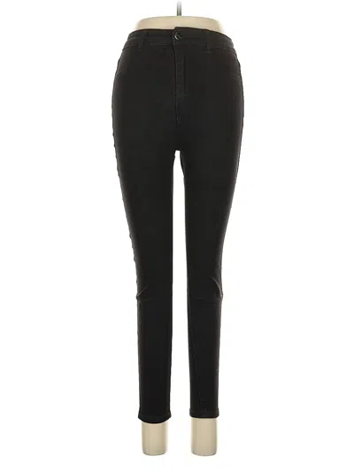 Pre-owned Pull & Bear Jeggings In Black