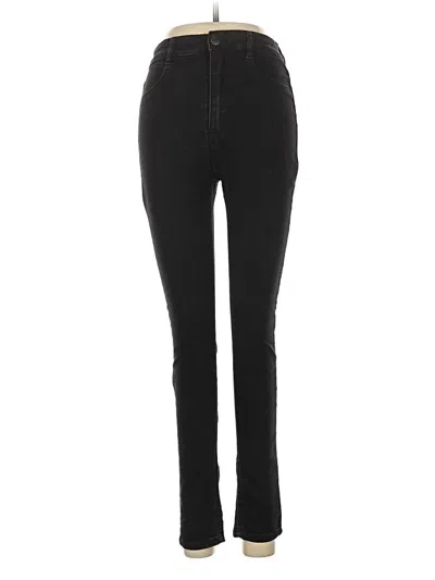 Pre-owned Pull & Bear Jeggings In Black