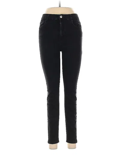 Pre-owned Pull & Bear Jeggings In Black