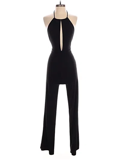 Pre-owned Pull & Bear Jumpsuit In Black