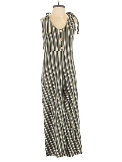 Pre-owned Pull & Bear Jumpsuit In Gray
