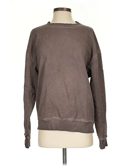 Pre-owned Pull & Bear Pullover Sweater In Brown