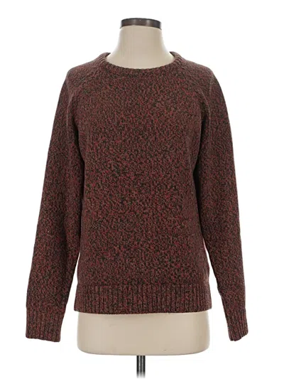 Pre-owned Pull & Bear Pullover Sweater In Brown