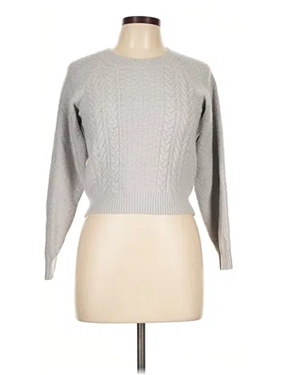 Pre-owned Pull & Bear Pullover Sweater In Gray