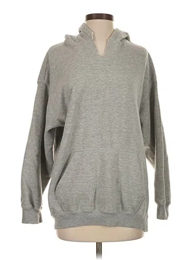 Pre-owned Pull & Bear Sweatshirt In Gray