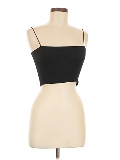 Pre-owned Pull & Bear Tube Top Black Strapless Neckline Tops