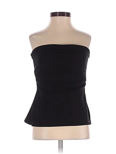 Pre-owned Pull & Bear Tube Top Black Strapless Neckline Tops
