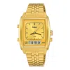 Pulsar Gold Steel Watch