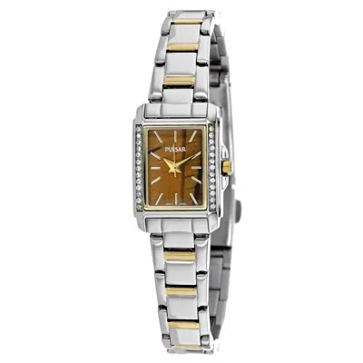 Pulsar Women's Classic Brown Dial Watch