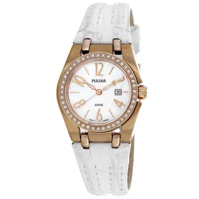 Pulsar Women's Classic White Dial Watch In Gray