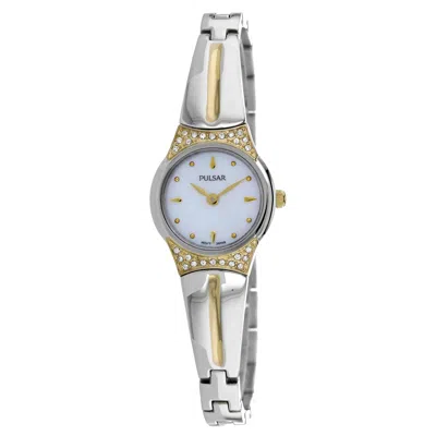 Pulsar Women's Classic White Dial Watch In Metallic