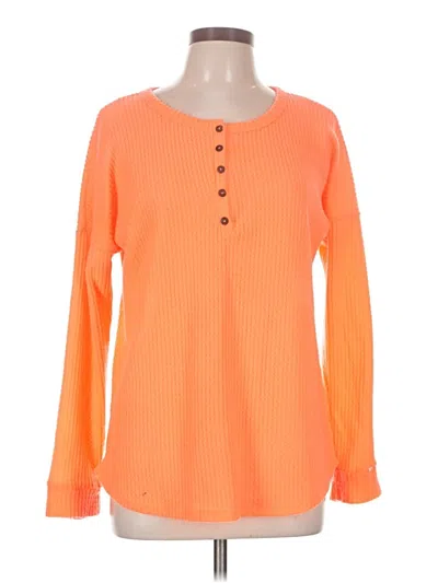 Pre-owned Pulse Pullover Sweater In Orange