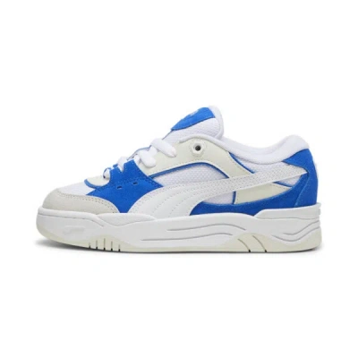 Puma -180 Big Kids' Sneakers In White-hyperlink Blue