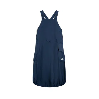 Puma (wmns)  X One Piece T7 Dress 'club Navy' In Blue