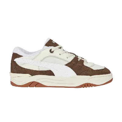 Pre-owned Puma 180 'chocolate' In Cream