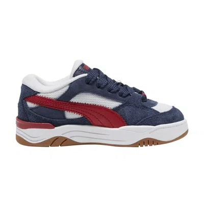 Pre-owned Puma 180 Little Kid 'club Navy Silver Mist' | Blue | Kid's Size 11.5